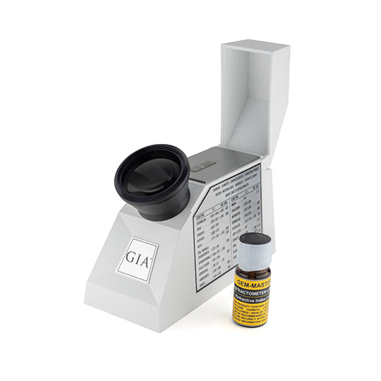 Duplex II Refractometer with Polarizing Filter, RI Liquid & Dust 