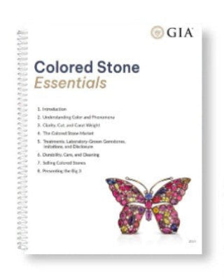 GEM120 Colored Stones Essentials - Book Only