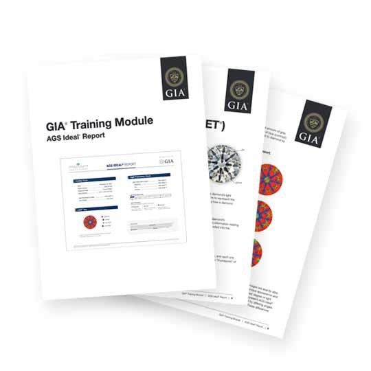 GIA Training Module for AGS Ideal® Report by GIA