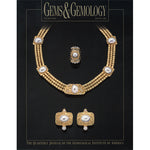 Cover of Gems & Gemology Winter 1992 issue, featuring gold jewelry