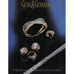 Cover of Gems & Gemology Fall 1994 issue, featuring uniquely designed silver and gold rings