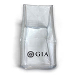 GIA logo on clear dust cover for GIA Duplex II Refractometer