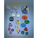 Cover of Gems & Gemology Fall 1999 issue, featuring varied polished gemstones 