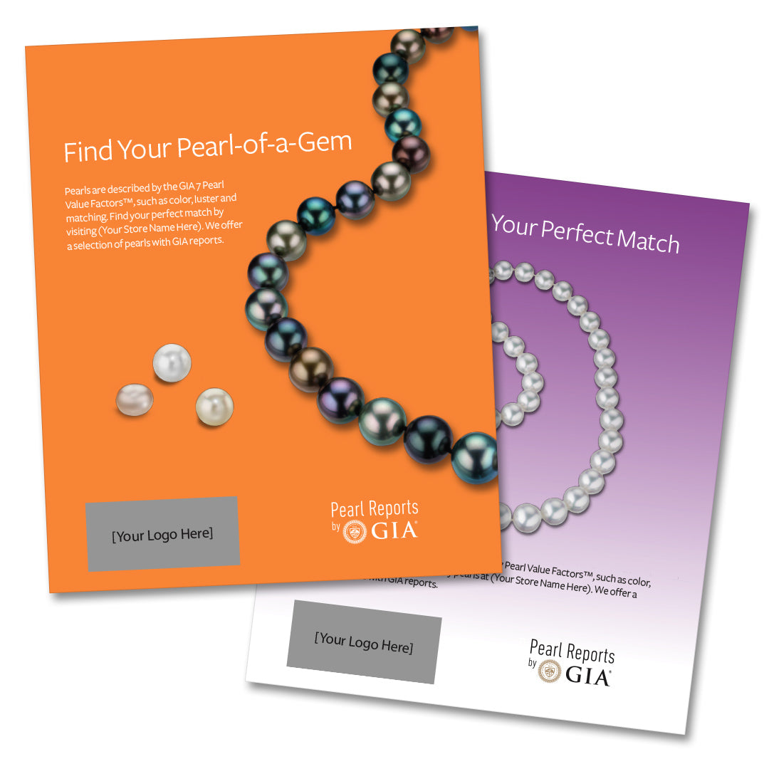Co-branded Pearl Print Ads – GIA Store