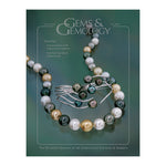 Cover of Gems & Gemology Fall 2007 issue, featuring string of mixed color pearls 